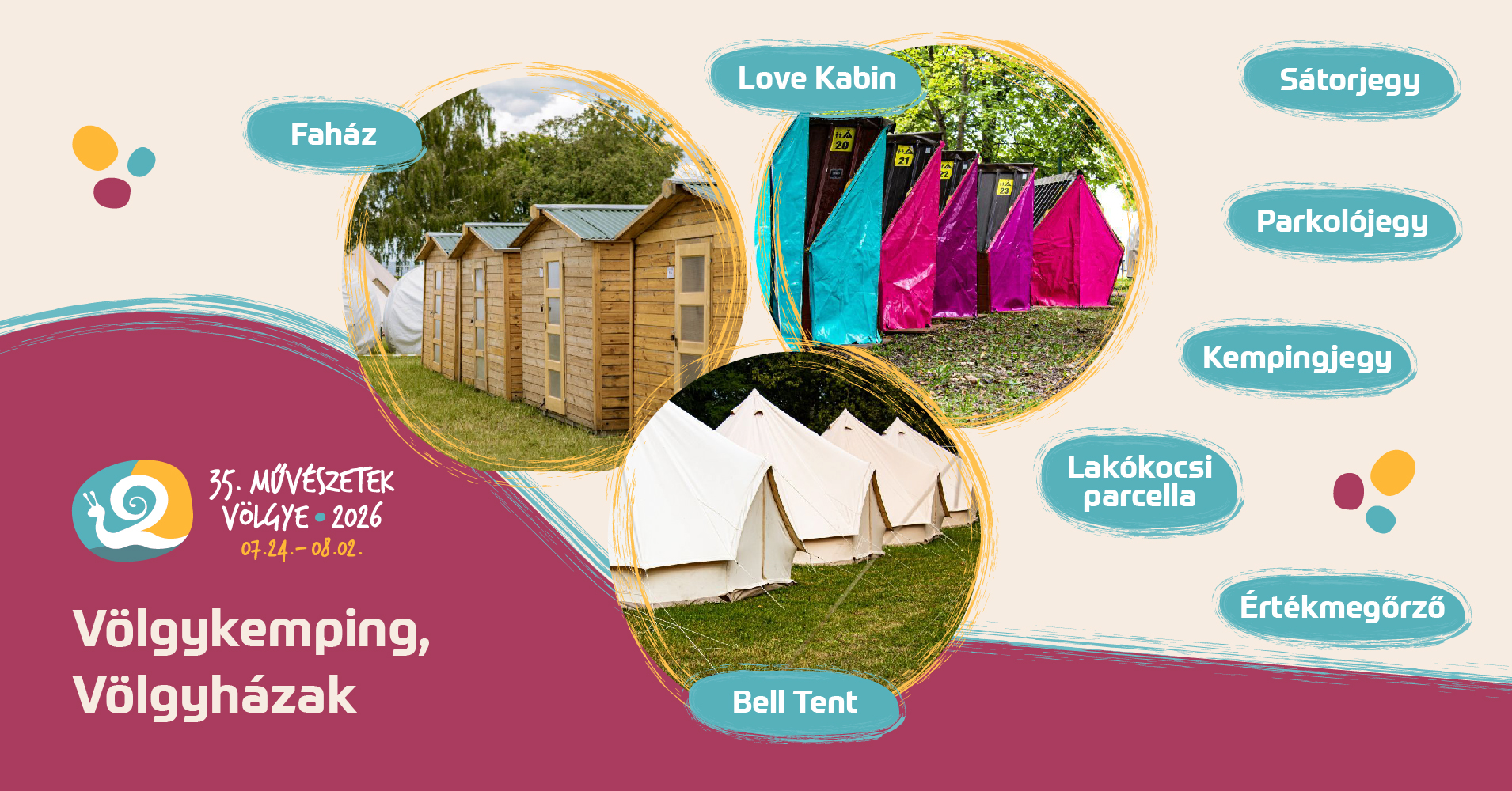 Völgykemping jegyek