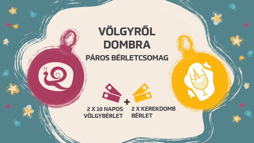 Völgyből Dombra 10 napos bérlet 2 fő részére  