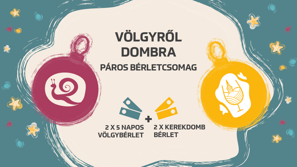 Völgyből Dombra 5 napos bérlet 2 fő részére 